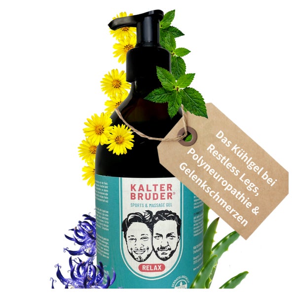Kalter Bruder® Kühlgel bei Nervenschmerzen und RLS 500ml 500 ml