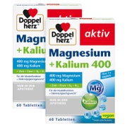 Produktabbildung: Doppelherz Magnesium + Kalium 2X60 St