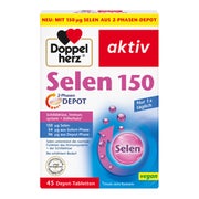Doppelherz Selen 150 2-Phasen Depot 45 St