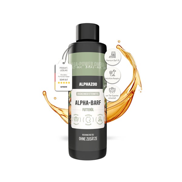 Alpha-Barf Futteröl für Hunde 250 ml