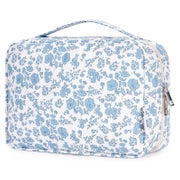 Kulturtasche Damen Groß Kosmetiktasche Aufhängen Kleine Blau 1 St
