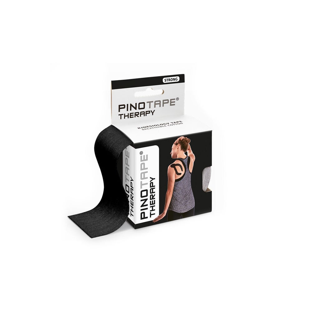 Pinotape Therapy Kinesiologie Tape Schwarz 5 cm x 5 m 5 m
