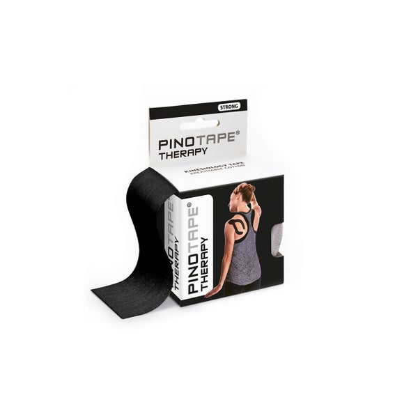 Pinotape Therapy Kinesiologie Tape Schwarz 5 cm x 5 m 5 m