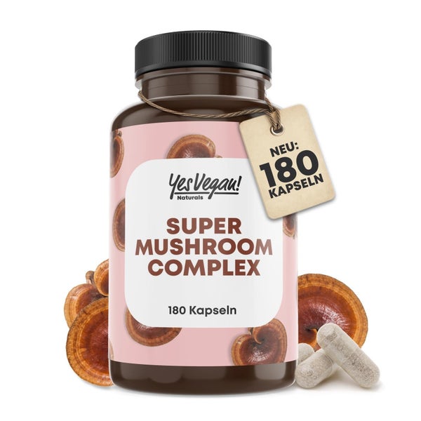 Vitalpilz Mushroom Komplex, 7 Pilze Reishi Cordyceps 180 St 1 x 180 St