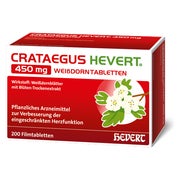 Crataegus Hevert 450 Mg Weißdorntabletten 200 St