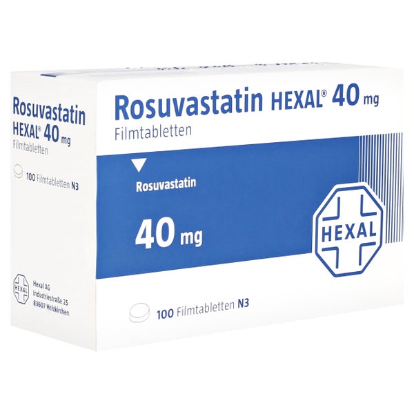 Rosuvastatin Hexal 40 mg Filmtabletten 100 St
