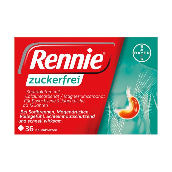 Rennie Zuckerfrei Kautabletten 36 St