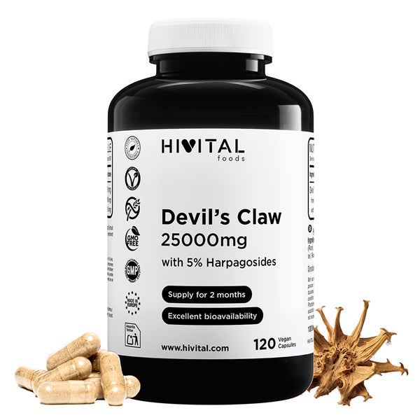 Teufelskralle 25000 mg | 120 vegane Kapseln 120 St