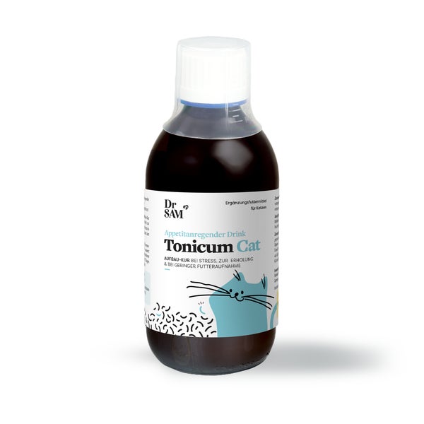 Dr. SAM Tonicum – Aufbau-Kur Katzen, Stress & Erholung 280 ml