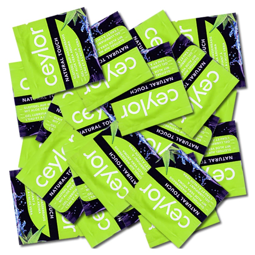 aloe vera handschuhe Green Latex Gloves | Aloe Vera | Powder Free main image 1
