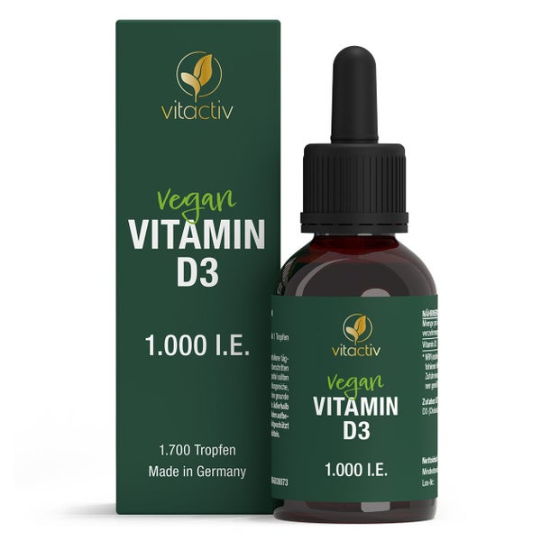 Vitactiv VITAMIN D3 TROPFEN 1.000 I.E. 50 ml