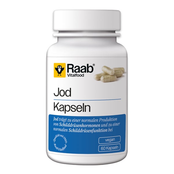 Raab Vitalfood Jod 60 St