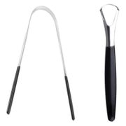 Zungenreiniger Set Edelstahl Tongue Scraper Sicher Mundhygie 1 St