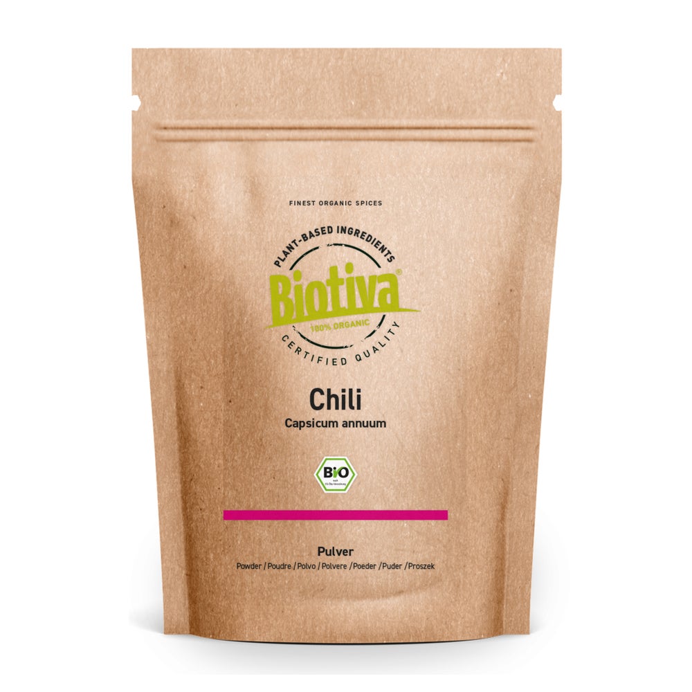 Biotiva Chili Cayennepfeffer gemahlen Bio 100 g