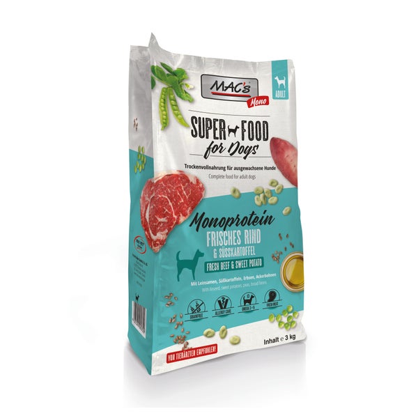 MAC's DOG - Monoprotein Rind 3 kg