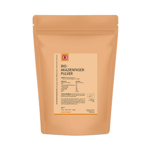 Quintessence Akazienfaser Pulver - 80% Ballaststoffe 360 g