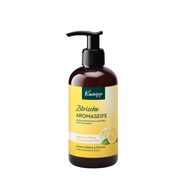Kneipp Zitrische Aromaseife Litsea Cubeba & Zitro. 250 ml