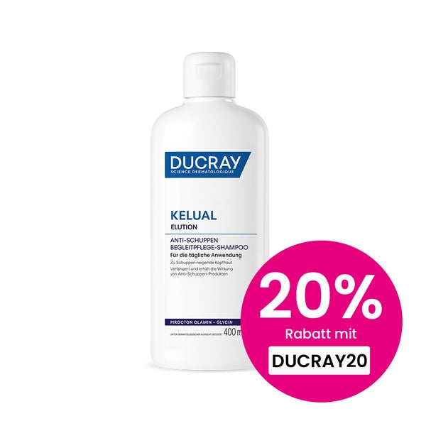 Ducray Kelual Elution Begleitpflege-shampoo 400 ml