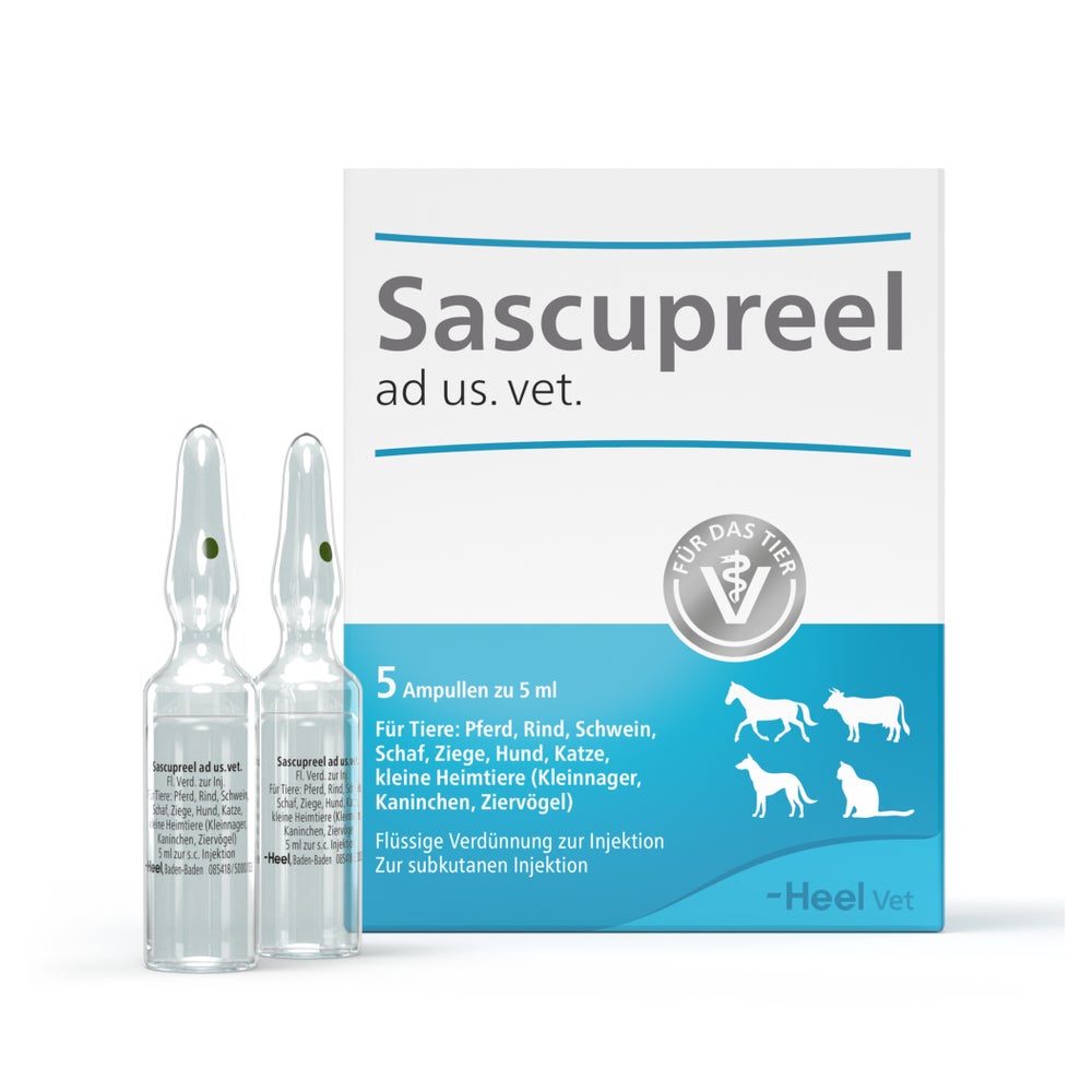 Sascupreel Ad Us.vet.ampullen 5X5 ml