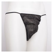 Welltouch Einweg String Tanga HERREN, schwarz 1000 St