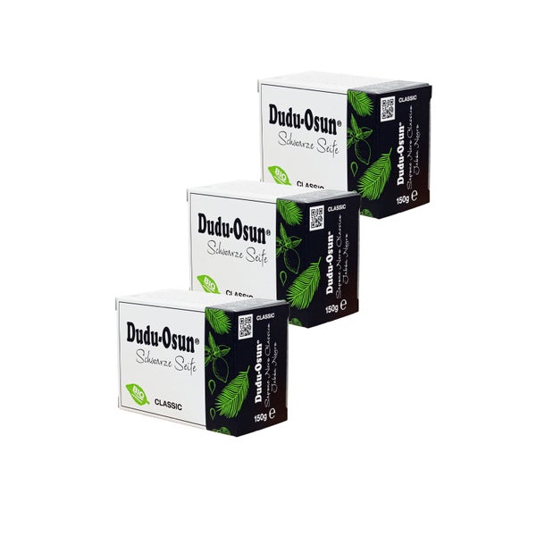 schwarze Seife Classic aus Afrika Bio Zertifiziert 450 g