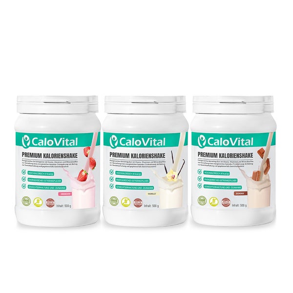 SPARSET Shake für Gewichtszunahme & Vitamine 3X500 g