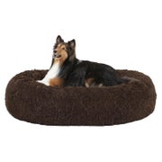 Hundebett orthopädisches rund Donut L 80 x B 80 x H 20 cm Br 1 St