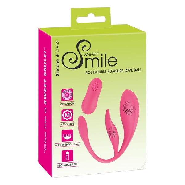 Sweet Smile - Ferngesteuerte Doppelvibrator 1 St