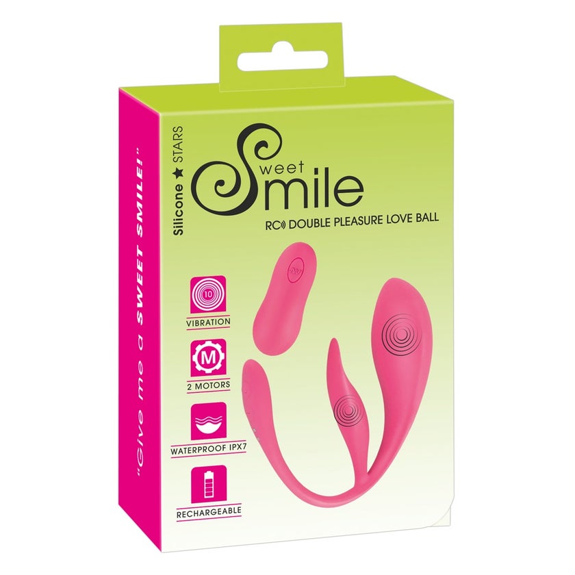 Sweet Smile - RC Double Pleasure - Ferngesteuerte Doppelvibrator online  kaufen