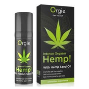 «Hemp! Intense Orgasm» – Stimulationsgel, Vibrationseffekt (0.015 l) 15 ml