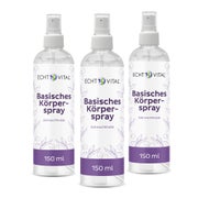Echt Vital Basisches Körperspray - 3 Sprayflaschen 3x150 ml