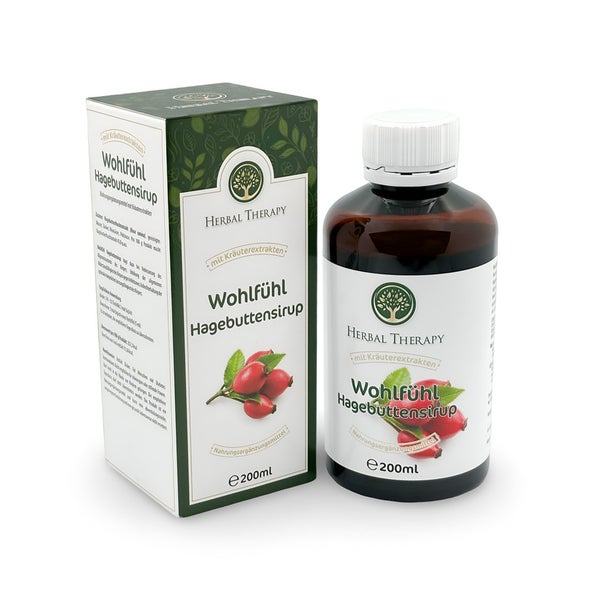 Herbal Therapy Wohlfühl Hagebuttensirup IMUNO