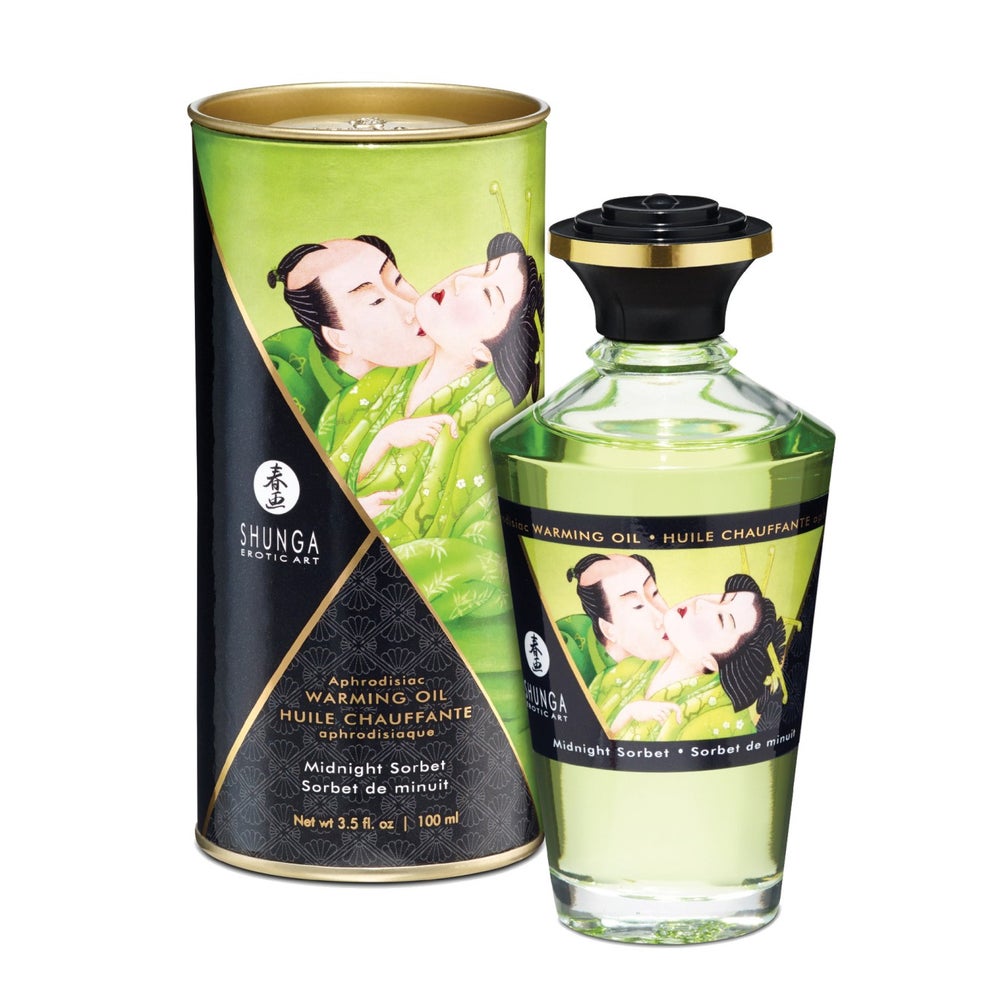 Shunga Erotic Art - Erotisches Massageöl "Midnight Sorbet" 100 ml