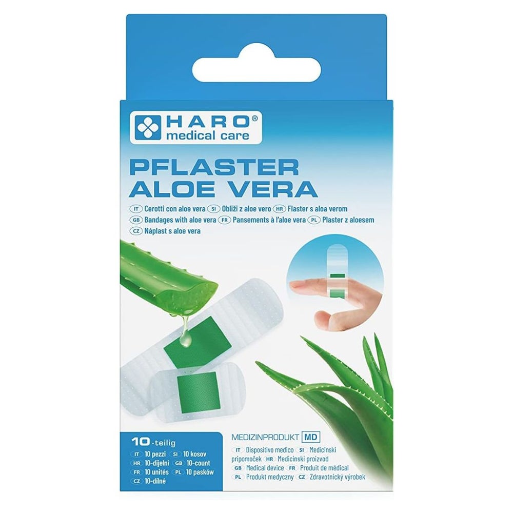 Haro Pflaster mit Aloe Vera Extrakt 10 St