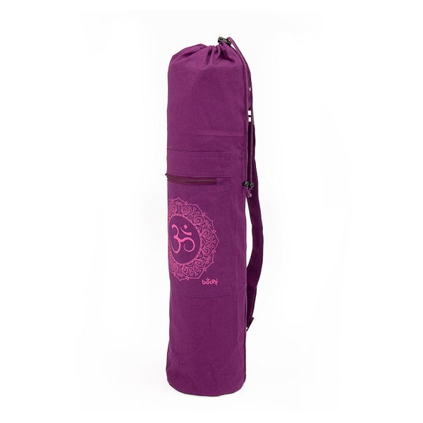 bodhi Shakti Toploader Bag "OM" lila, Baumwolle 1 St