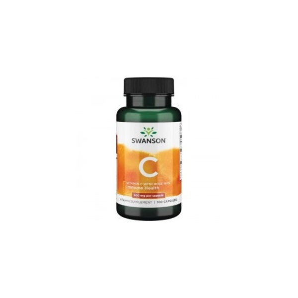 Vitamin C mit Hagebuttenextrakt 500 mg, Kapseln 100 St