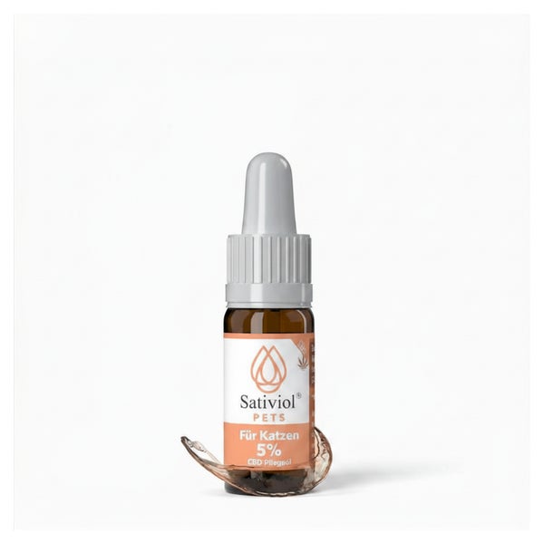 Sativiol CBD-Öl 5 % für Katzen 10 ml