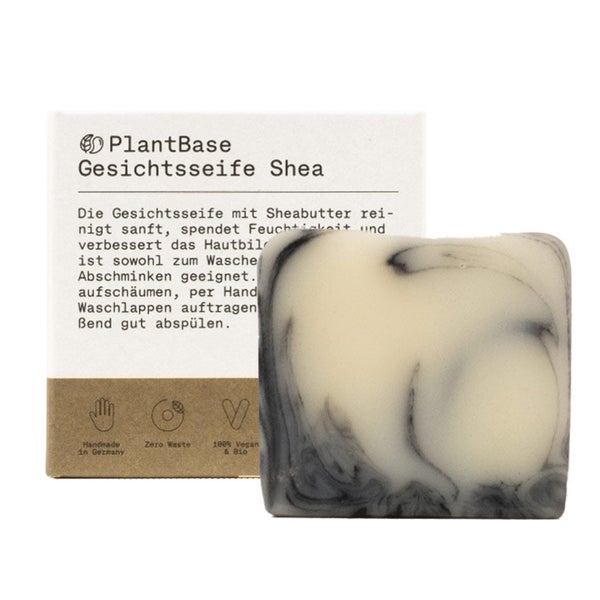 PlantBase Gesichtsseife Shea Bio 110 g