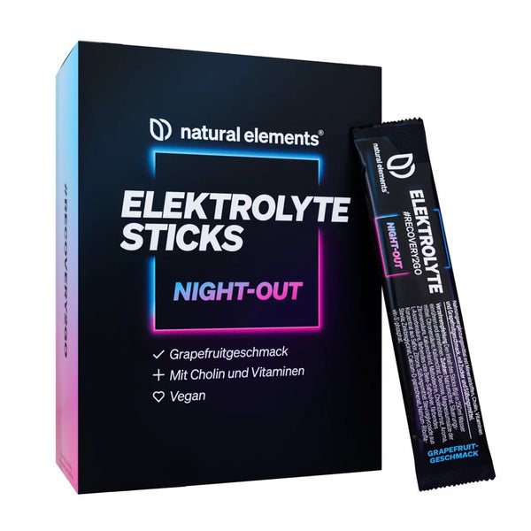 natural elements Elektrolyte Sticks Night-out Grapefruit 120 g