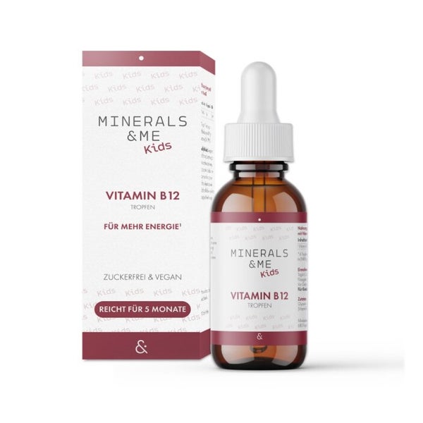 MINERALS & ME Kids Vitamin B12 Tropfen 30 ml
