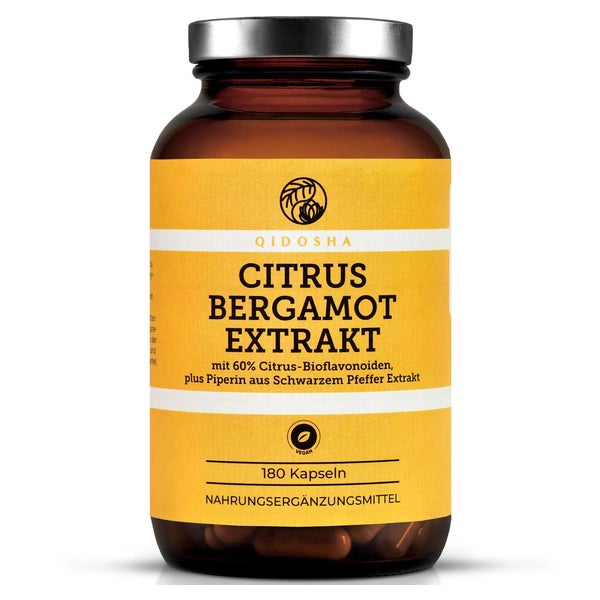 Citrus Bergamot (Zitrusbergamia) Extrakt plus Piperin 124 g