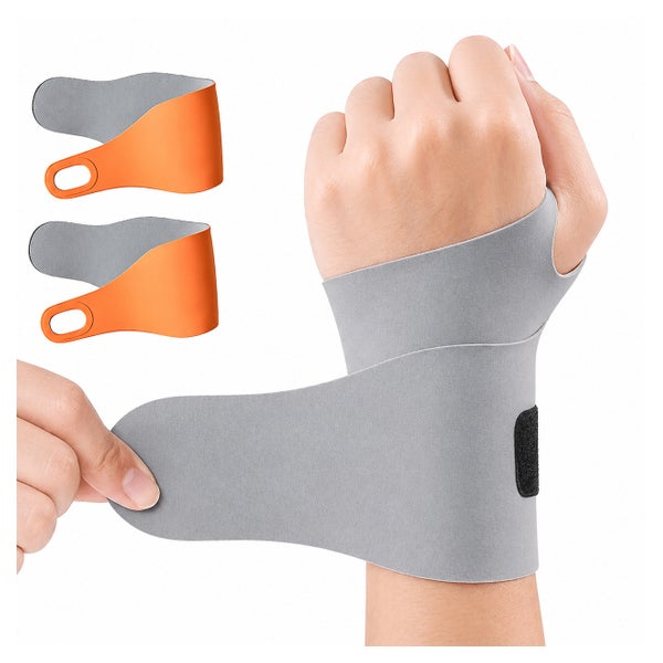COOL-i Handgelenkbandage Grau ultradünn 1 St