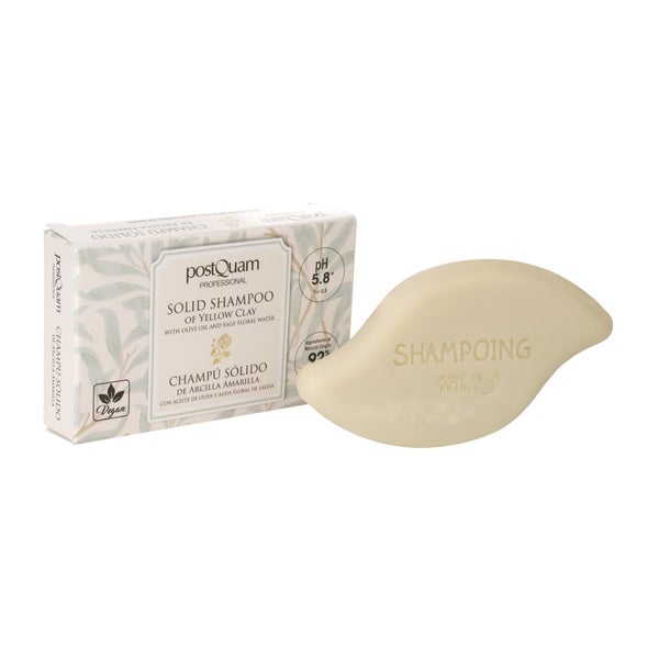 POSTQUAM HAARPFLEGE Festes Shampoo Gelbe Tonerde 70 GR