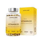Aavalabs Vitamin D3 2000 IE = 50 µg Cholecalciferol 365 St
