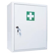 FAP - Verbandschrank C (leer) – Metall - verstellb. Fächer 1 St