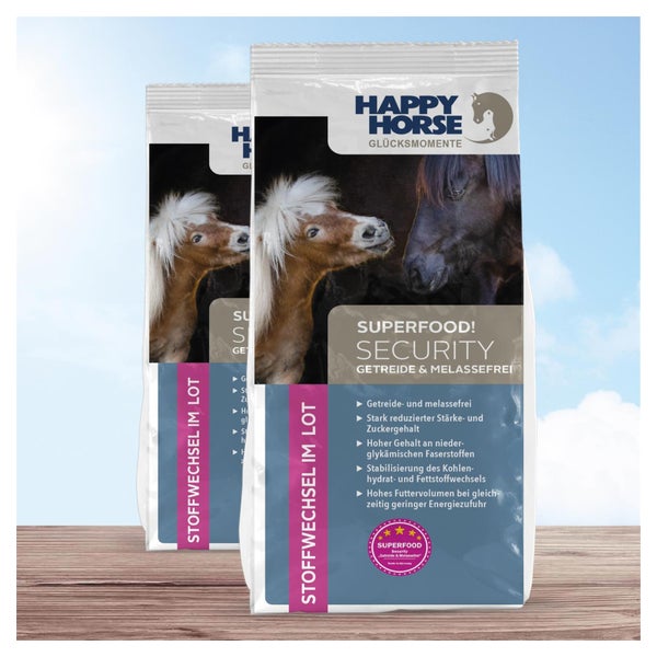 Happy Horse Superfood Security - Getreide- & Melassefrei 28 kg 28 kg