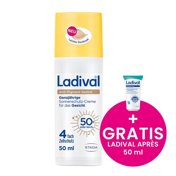 Ladival Anti-pigment Sonnensch.-cre.getönt Lsf 50+ 50 ml