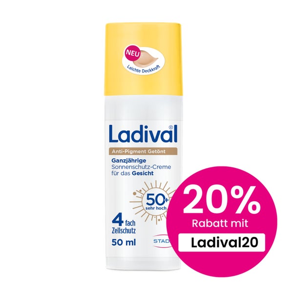 Ladival Anti-pigment Sonnensch.-cre.getönt Lsf 50+ 50 ml