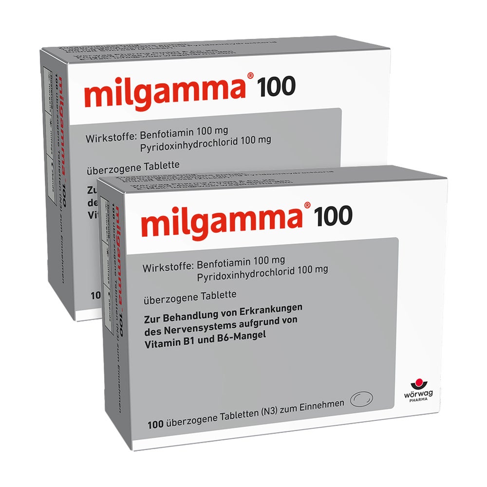 milgamma 100mg Doppelpack 2X100 St