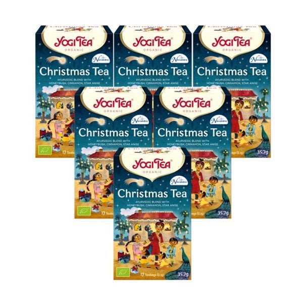 Yogi Tea - Christmas Bio Gewürztee | 6 x 35,7g 6x17 St